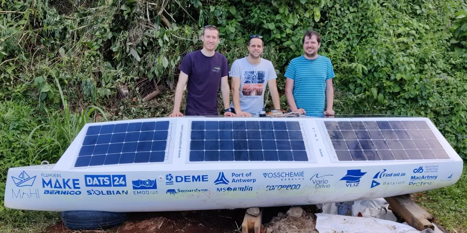 MAHI2 zonnepaneel voor op zee